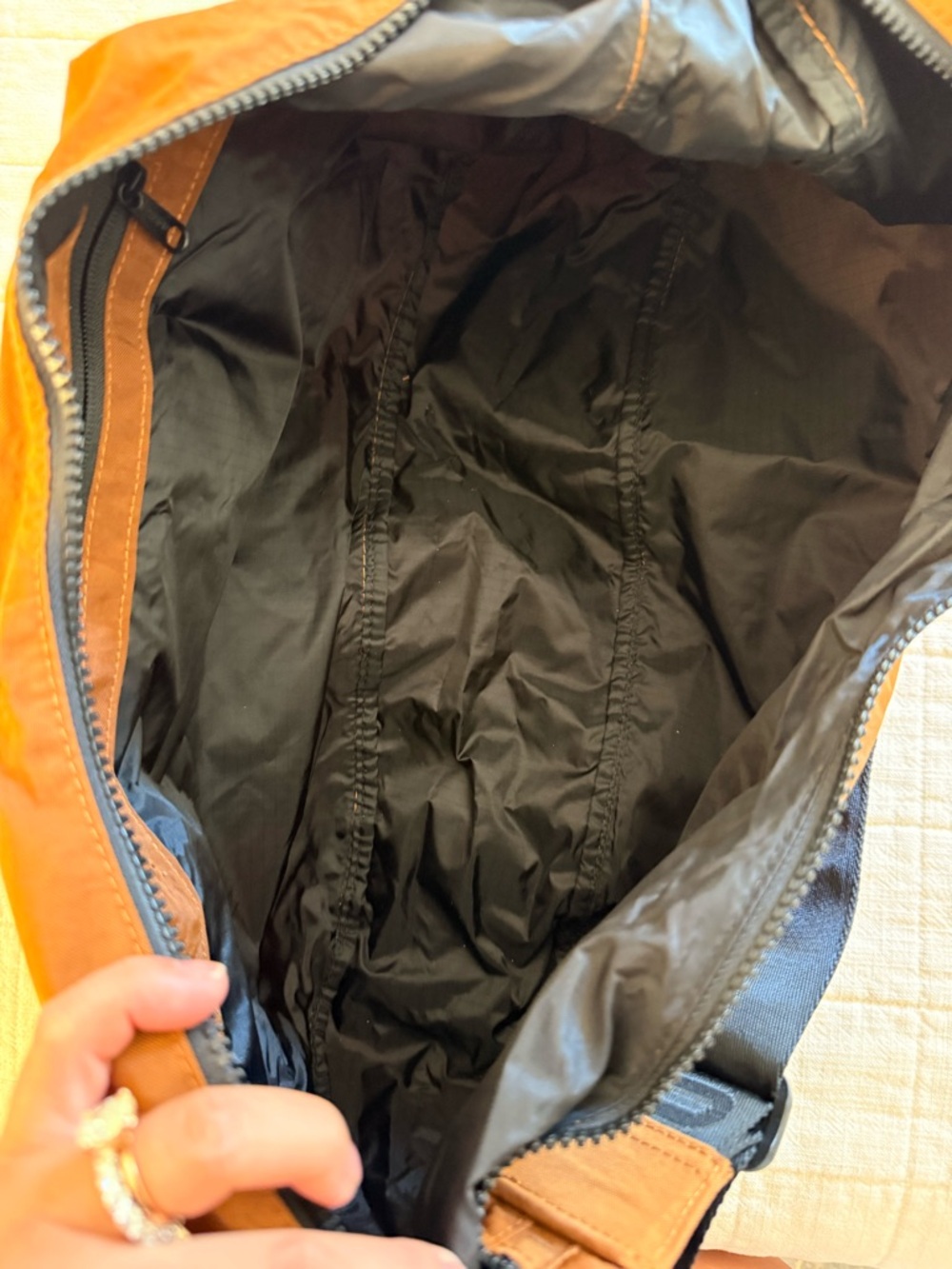 Baggu Large Crescent Crossbody (Brown Color) - Picture 3 of 3